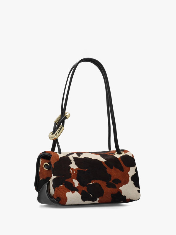 The Cow Haircalf Mini Dual Mocha Multi Shoulder Bag