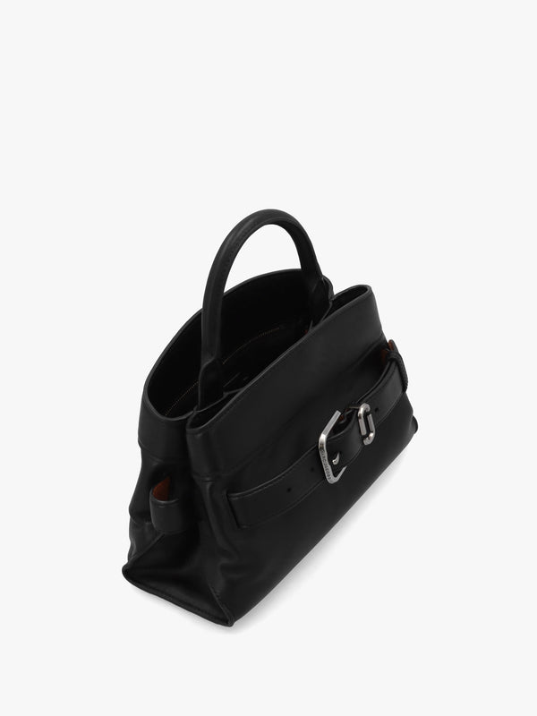 The Dakota Small Black Satchel Bag