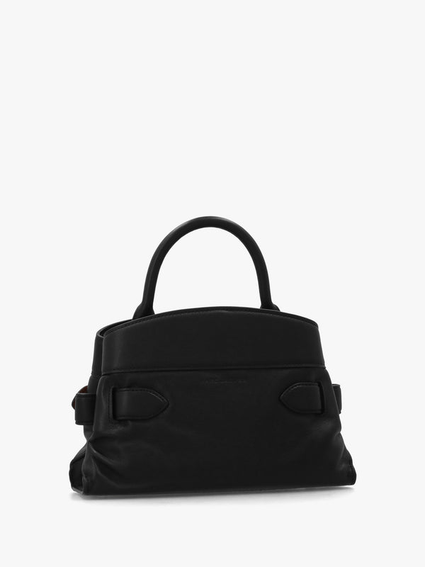 The Dakota Small Black Satchel Bag