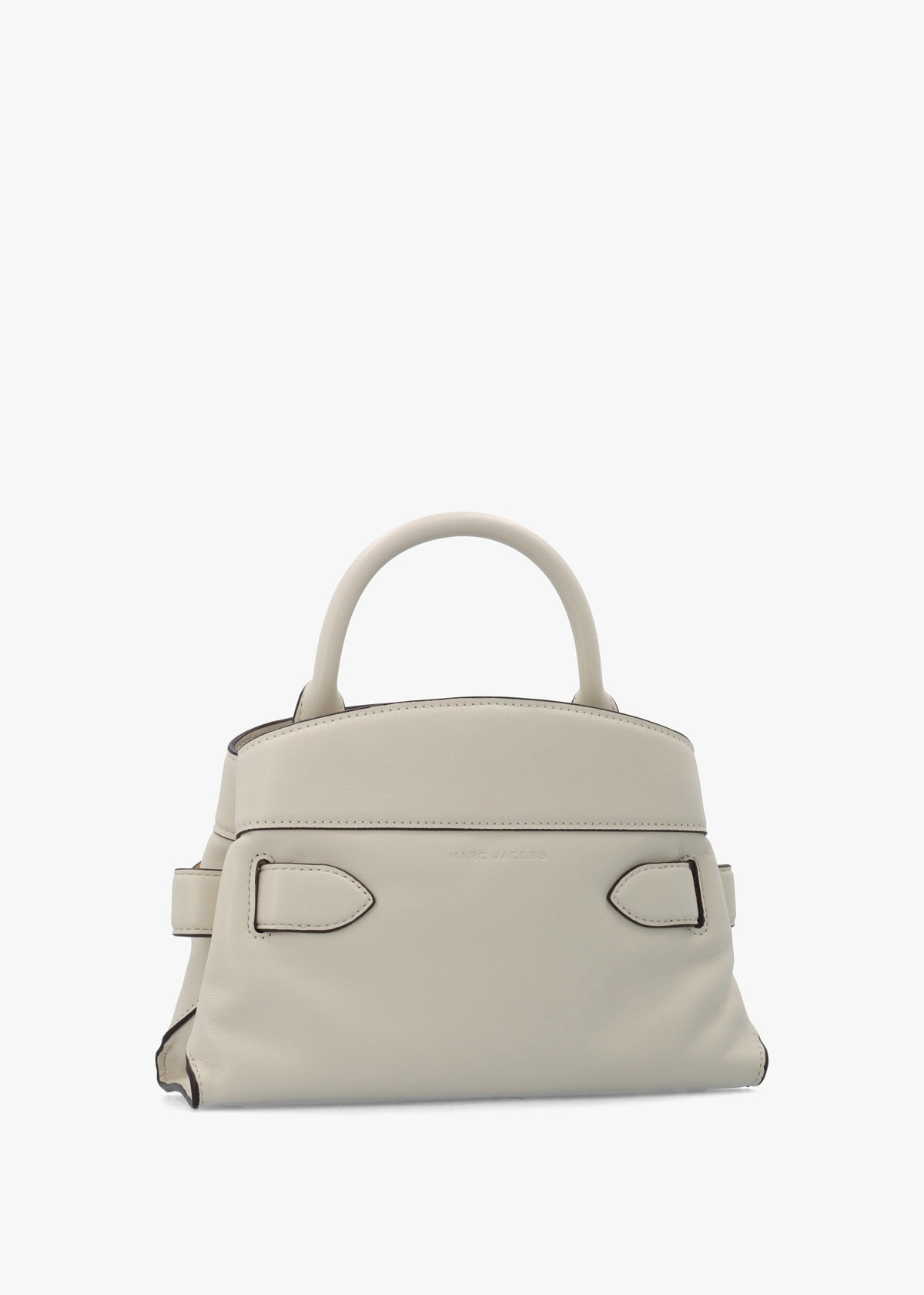 The Dakota Small Cloud White Satchel Bag