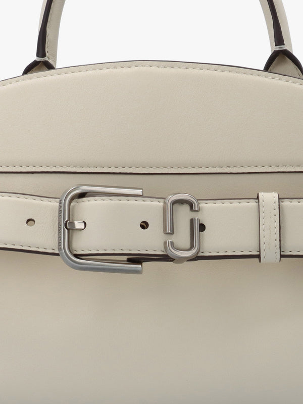 The Dakota Small Cloud White Satchel Bag