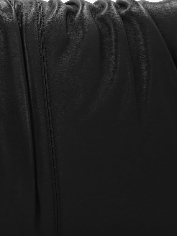 The Cristina Black Leather Messenger Bag