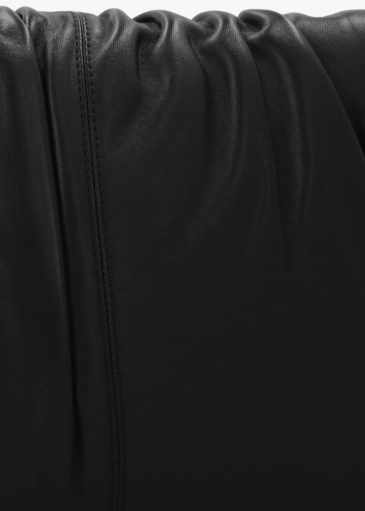 The Cristina Black Leather Messenger Bag
