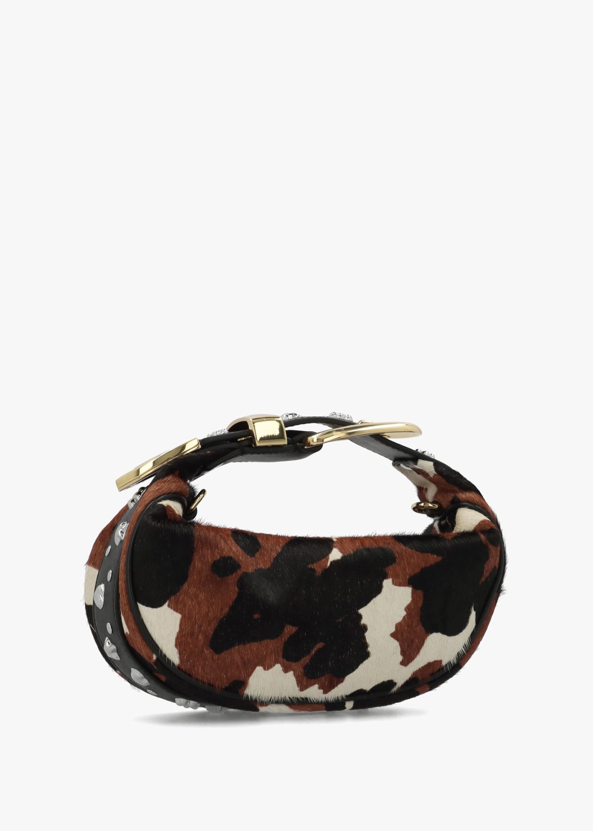 The Cow Haircalf Mocha Multi Party Bag