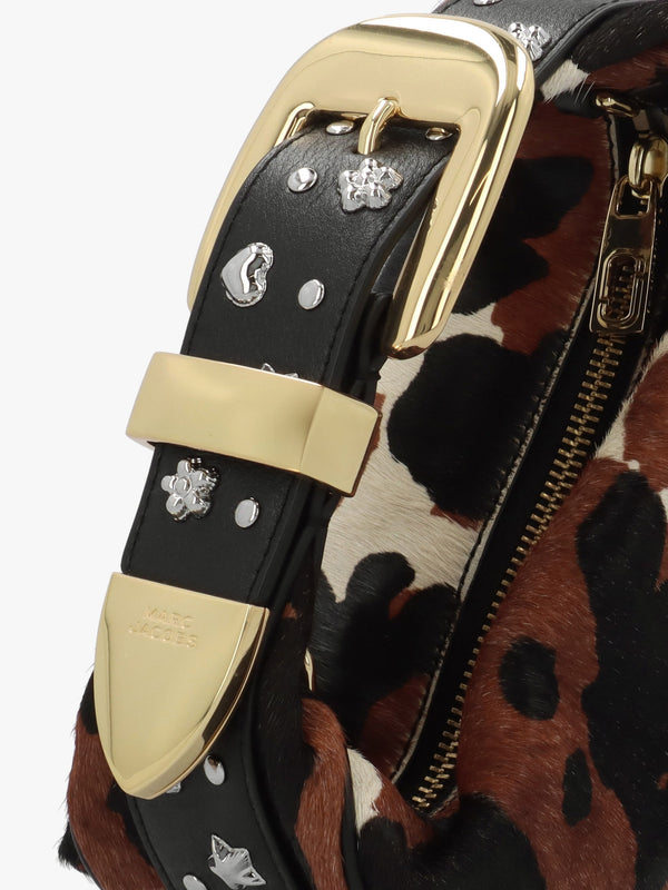 The Cow Haircalf Mocha Multi Party Bag