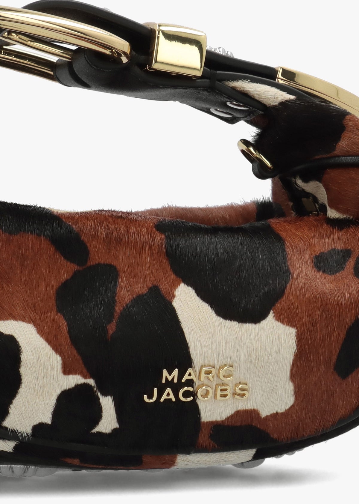 The Cow Haircalf Mocha Multi Party Bag