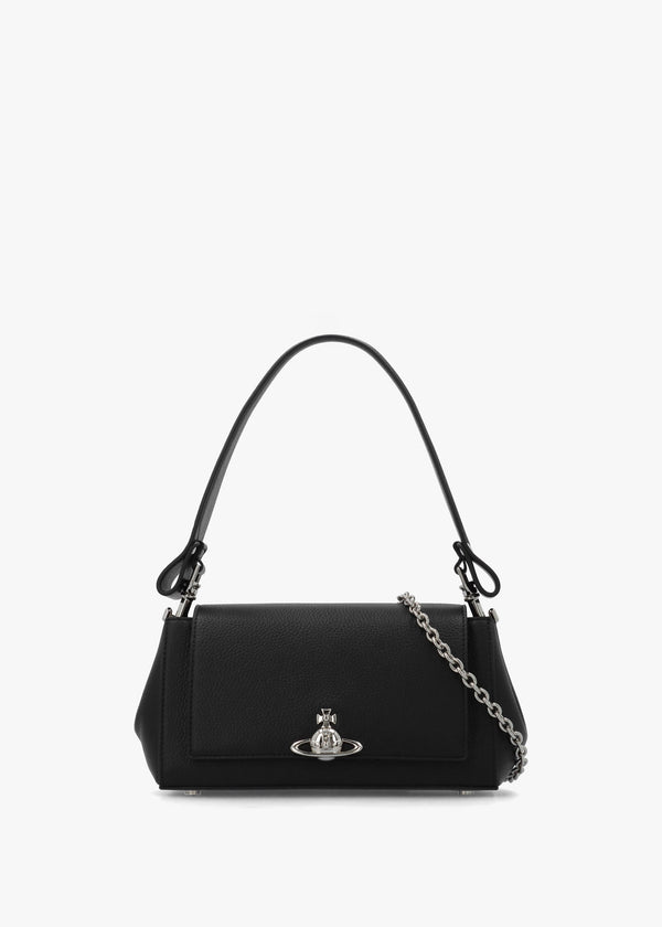 Hazel II Medium Black Shoulder Bag