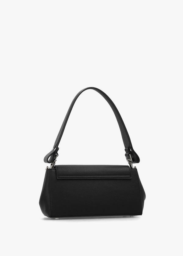 Hazel II Medium Black Shoulder Bag
