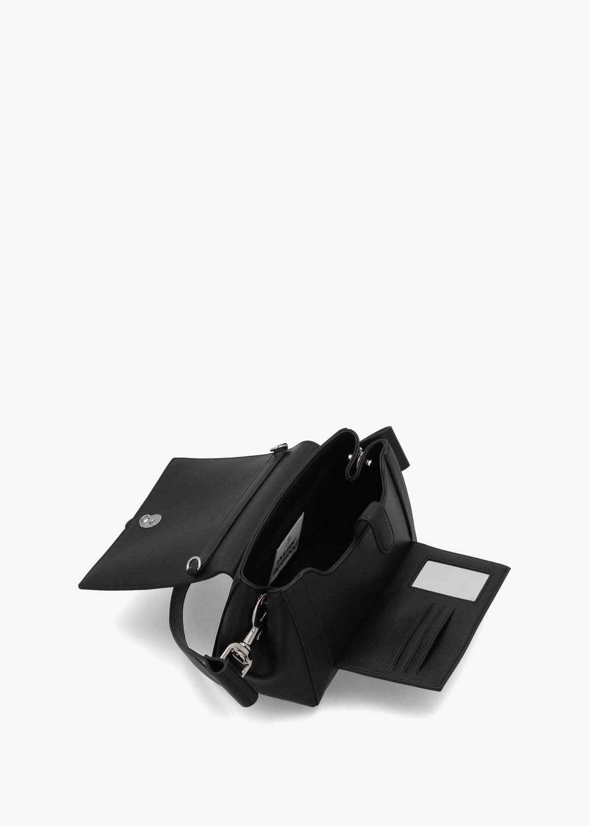 Hazel II Medium Black Shoulder Bag