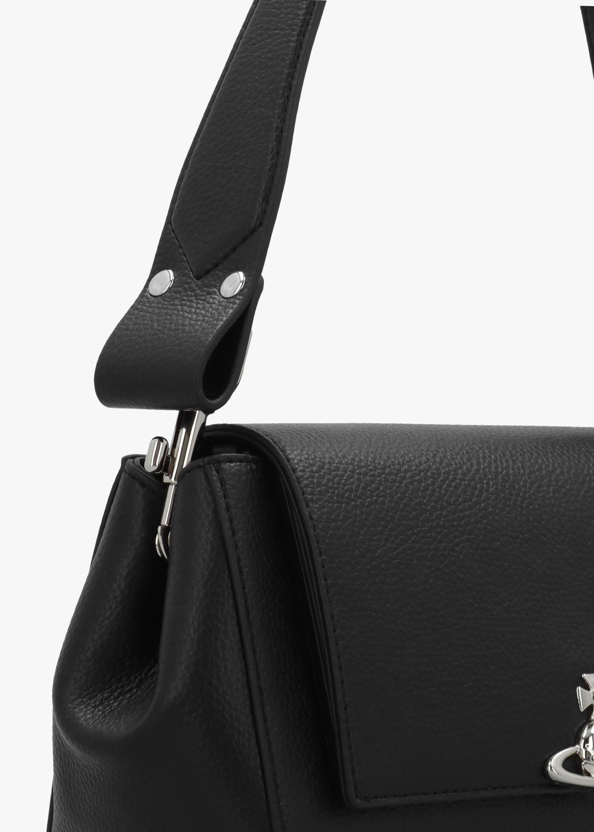 Hazel II Medium Black Shoulder Bag