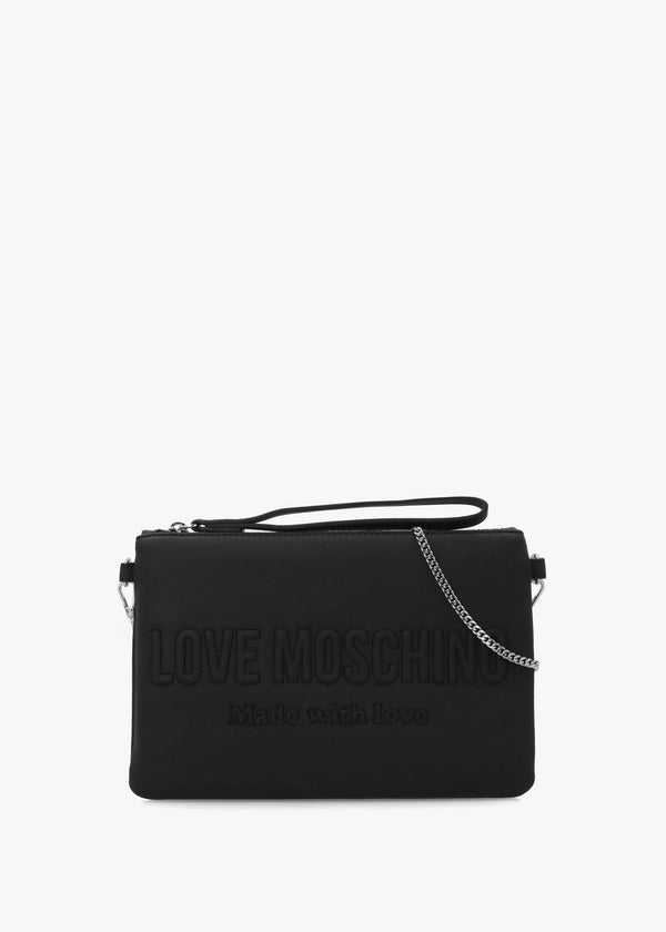Signature Logo Nero Shoulder Bag
