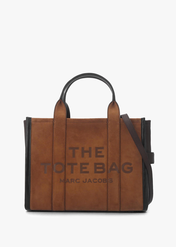The Suede Medium Copper Tote Bag