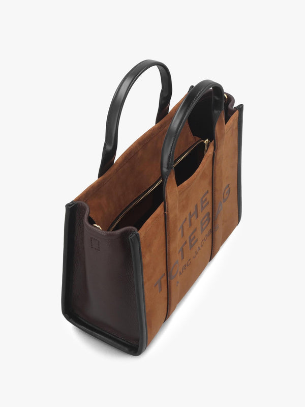 The Suede Medium Copper Tote Bag