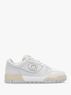 Soho Optic White Leather Trainers