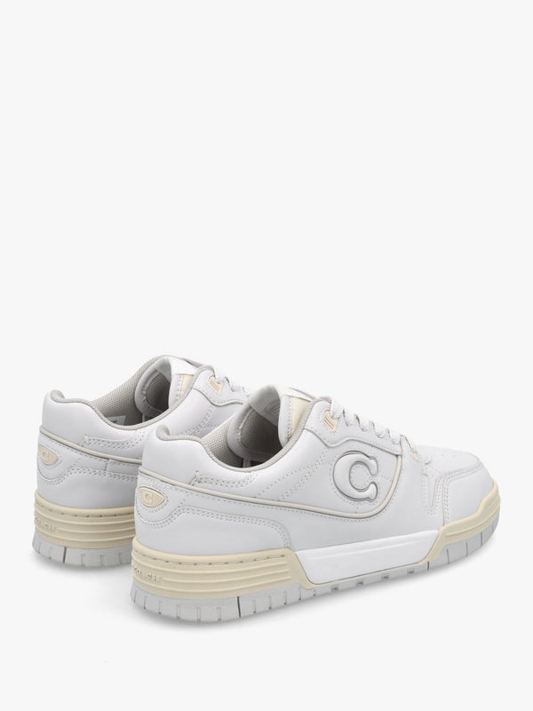 Soho Optic White Leather Trainers