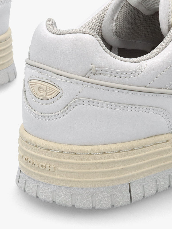Soho Optic White Leather Trainers