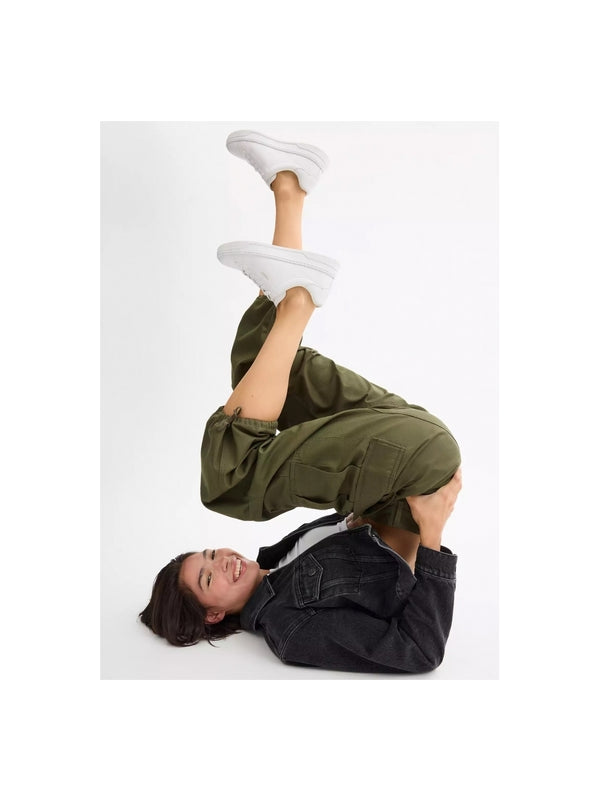 High Line Optic White Leather Trainers