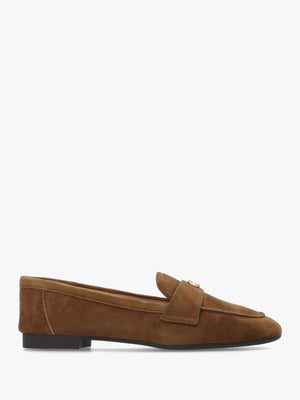 Sculpted C Coconut Suede Loafers