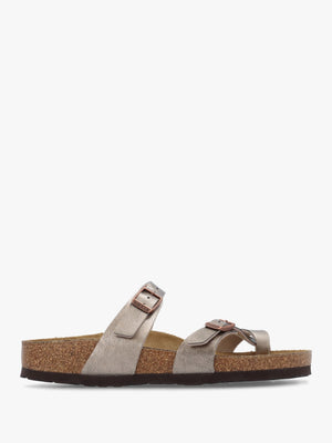 Mayari Graceful Taupe Birko-Flor Thong Sandals
