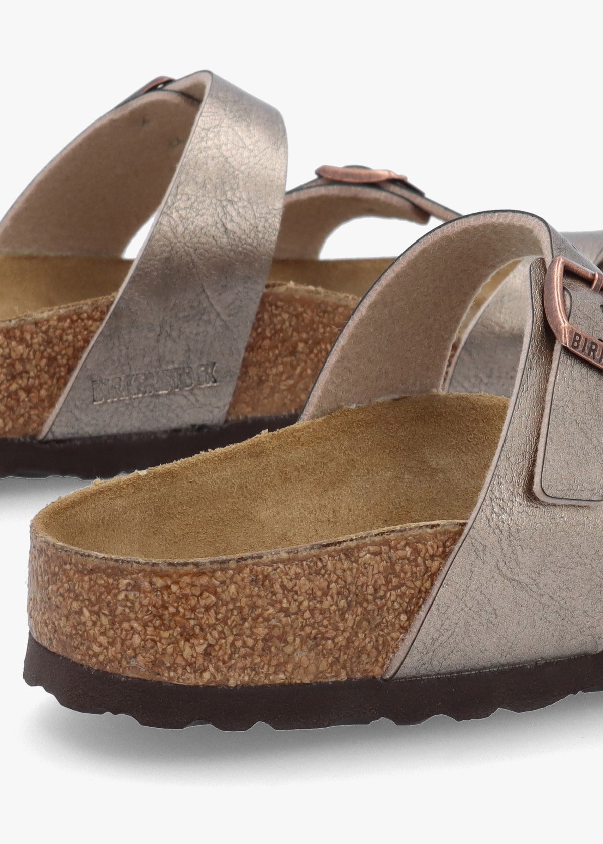 Mayari Graceful Taupe Birko-Flor Thong Sandals