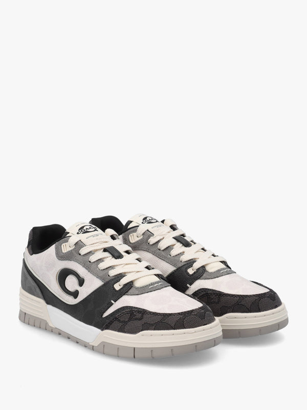 Soho Signature Black Chalk Trainers