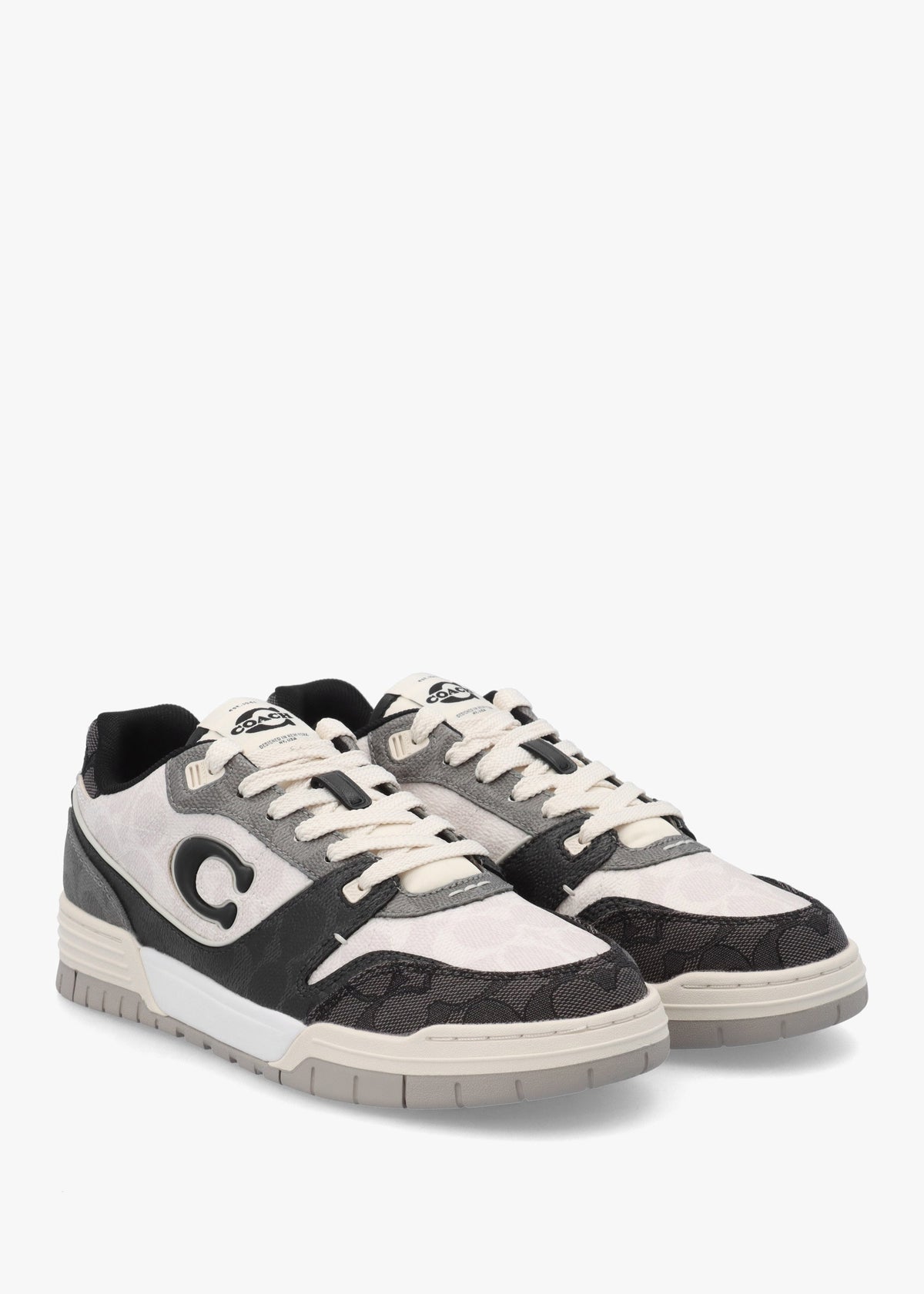 Soho Signature Black Chalk Trainers