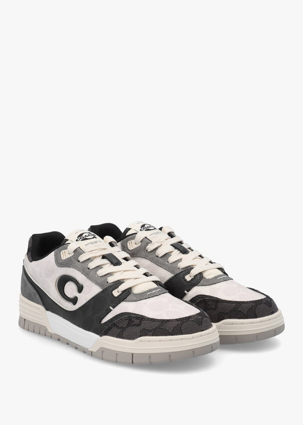 Soho Signature Black Chalk Trainers
