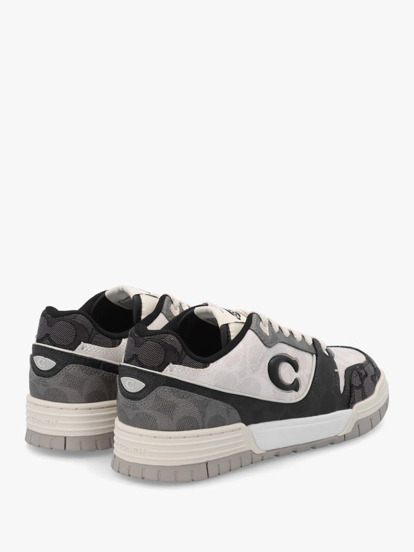 Soho Signature Black Chalk Trainers