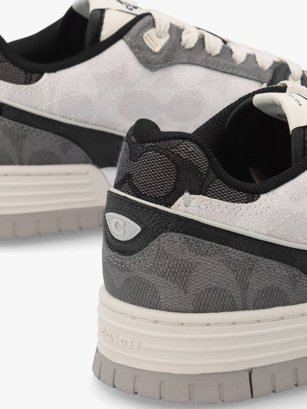 Soho Signature Black Chalk Trainers
