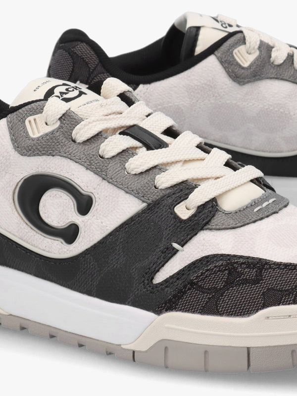 Soho Signature Black Chalk Trainers