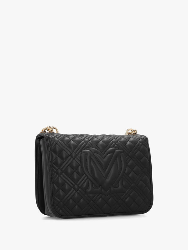 Quilted II Nero Shoulder Bag