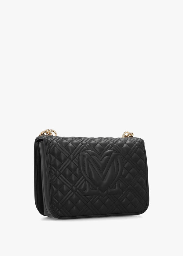 Quilted II Nero Shoulder Bag