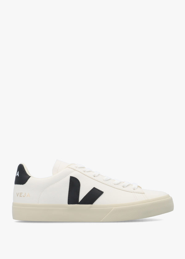 Campo Chromefree Leather Extra White Black Trainers