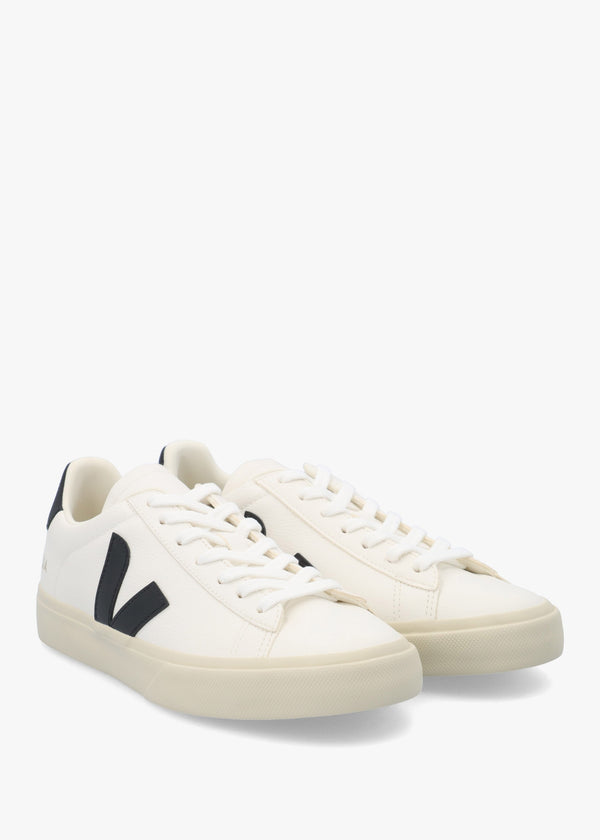 Campo Chromefree Leather Extra White Black Trainers