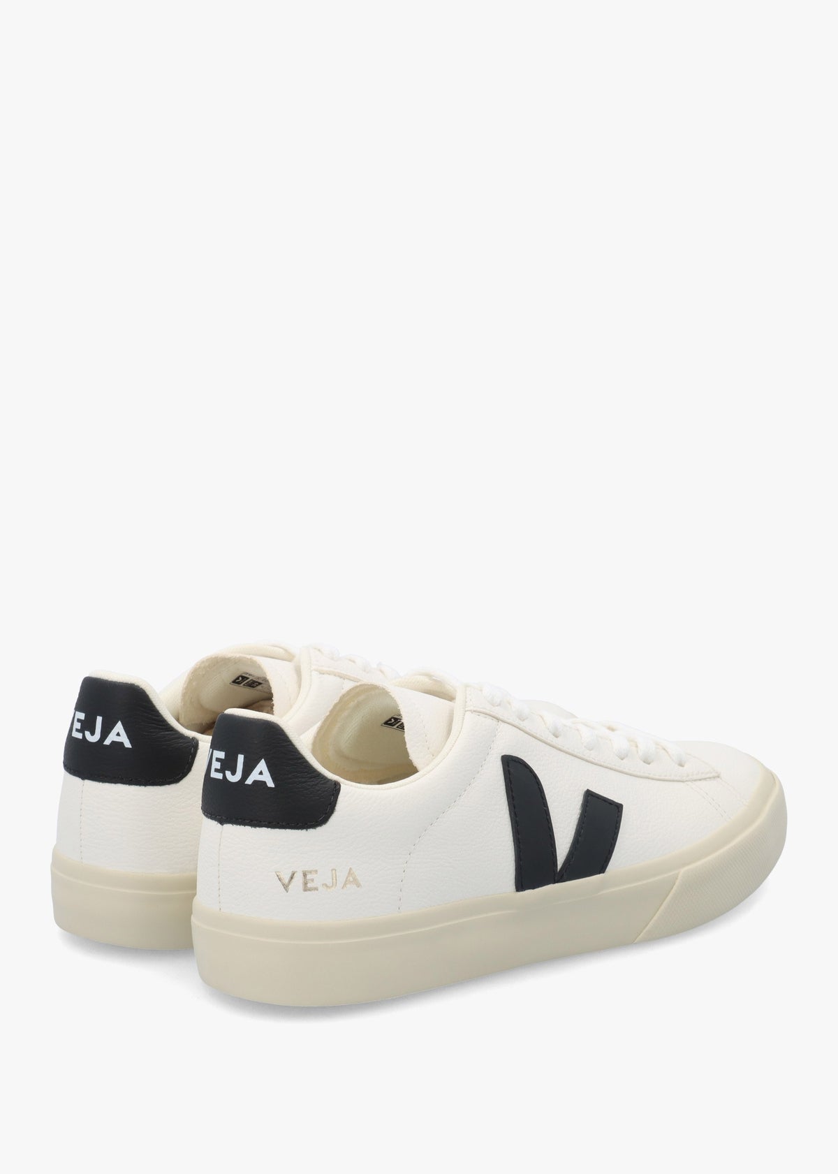 Campo Chromefree Leather Extra White Black Trainers