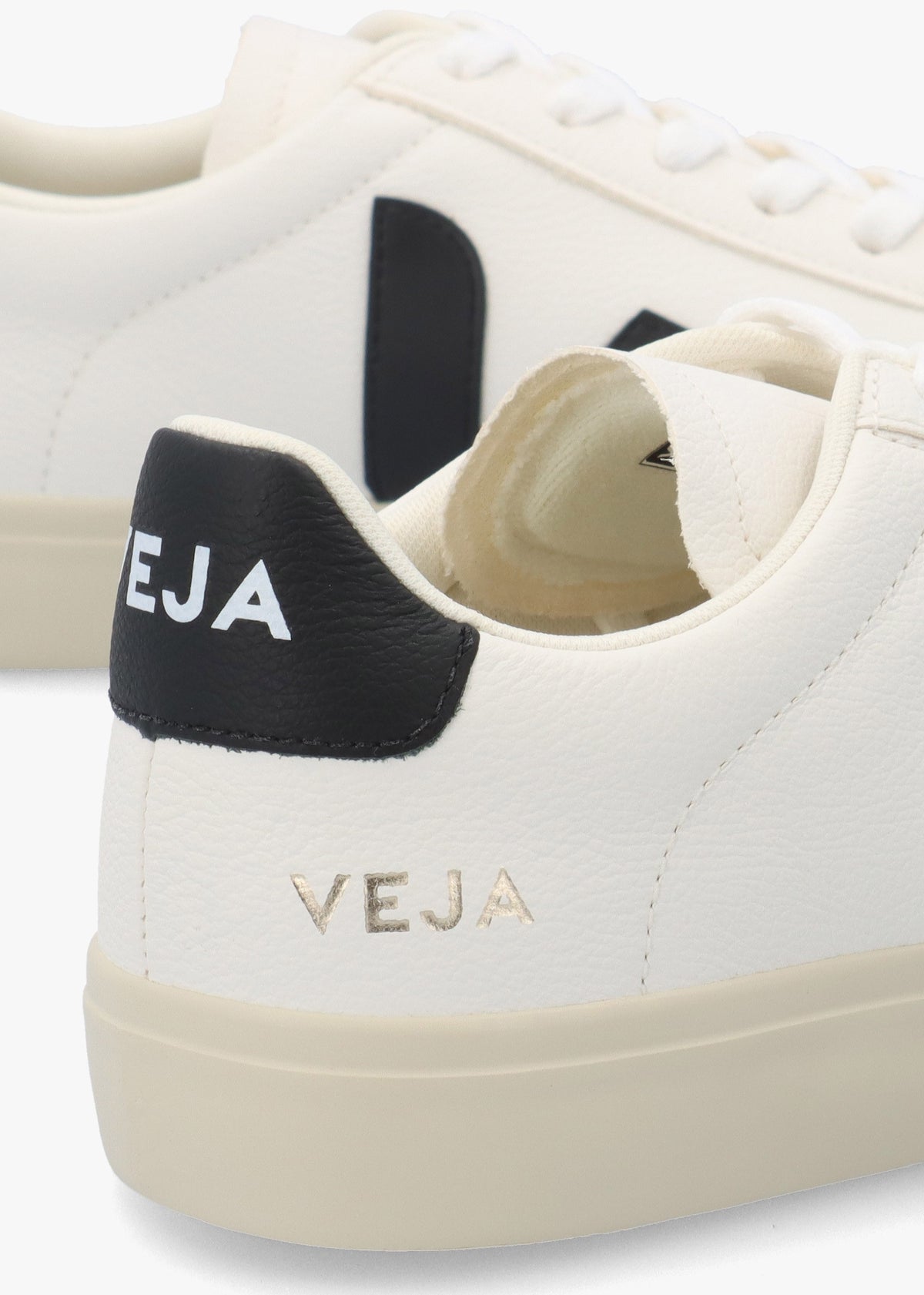 Campo Chromefree Leather Extra White Black Trainers