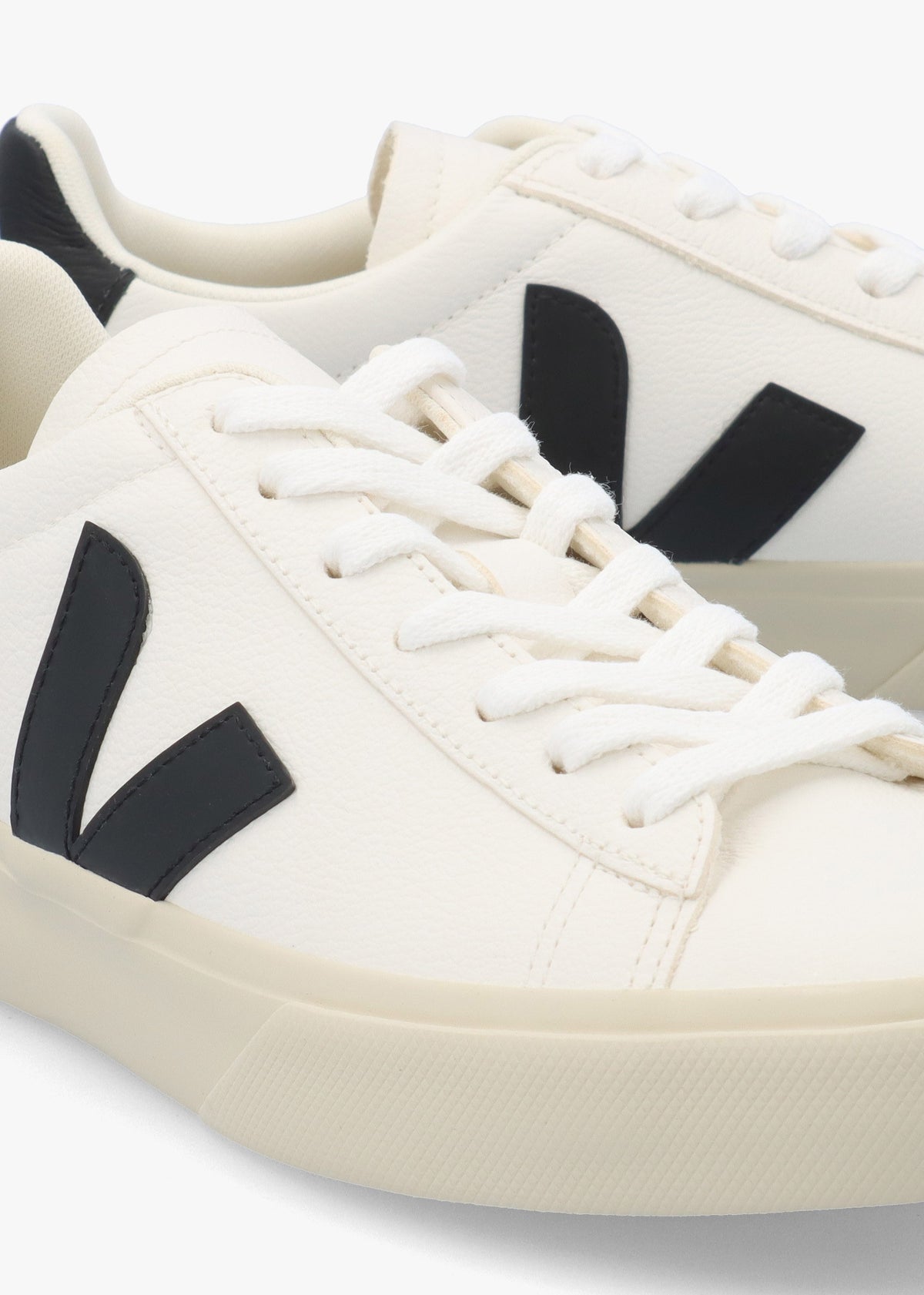 Campo Chromefree Leather Extra White Black Trainers