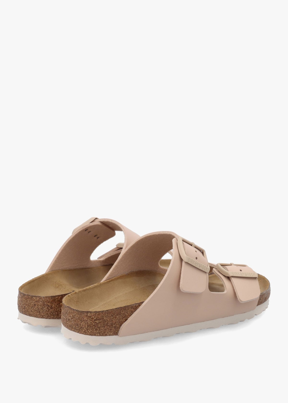 Arizona Birko-Flor New Beige Two Bar Mules