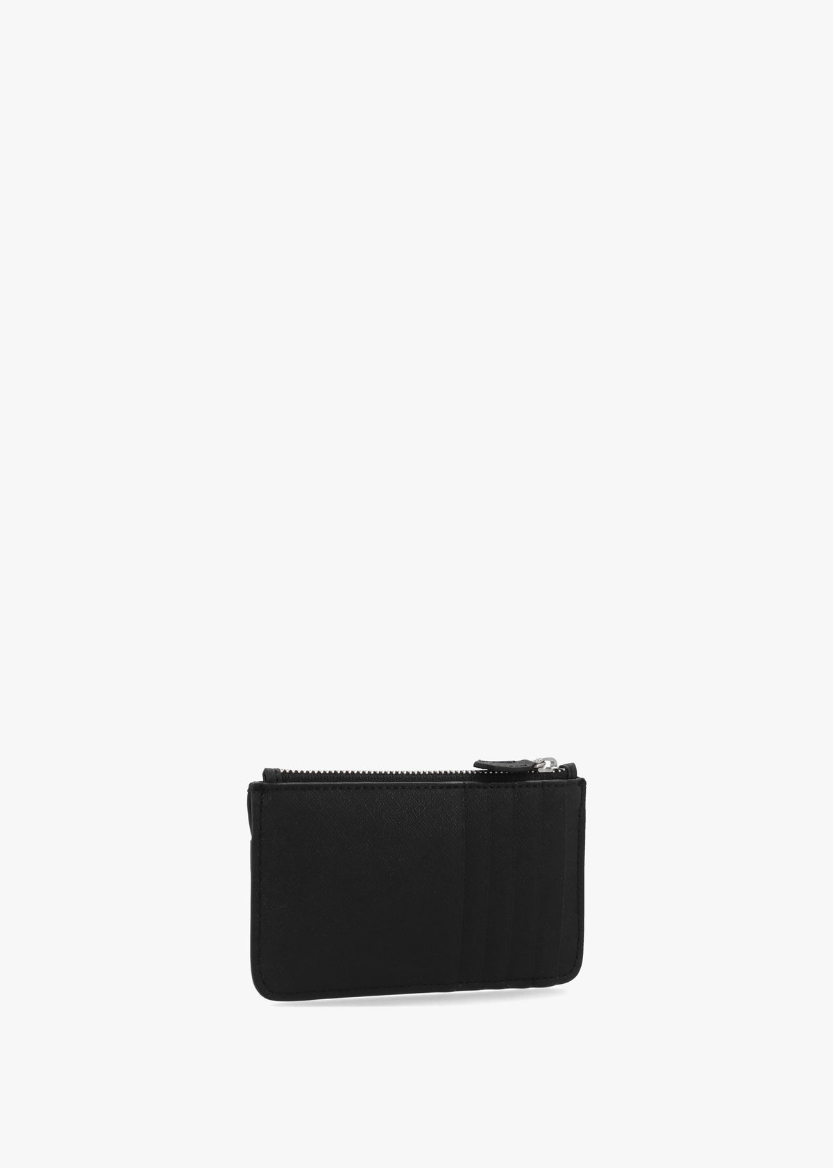 Half Moon Black Card Holder