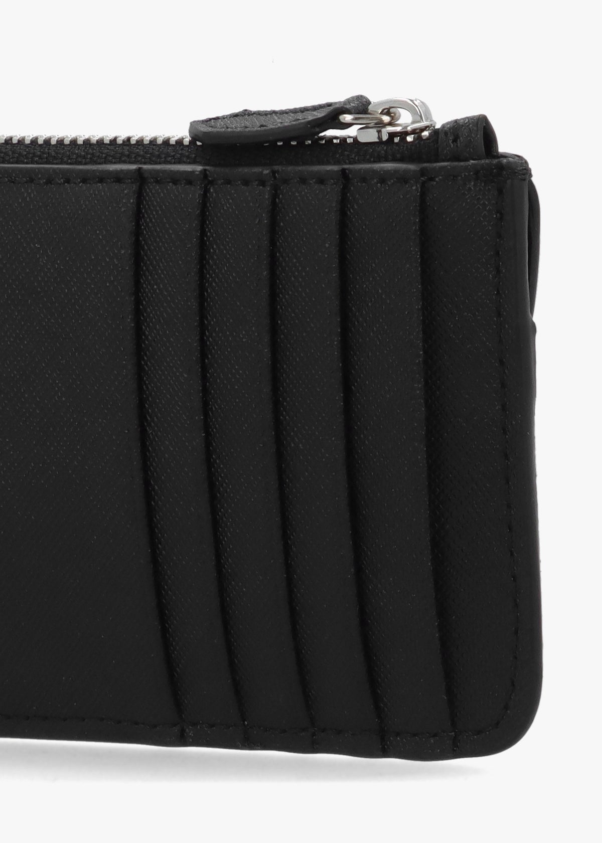 Half Moon Black Card Holder