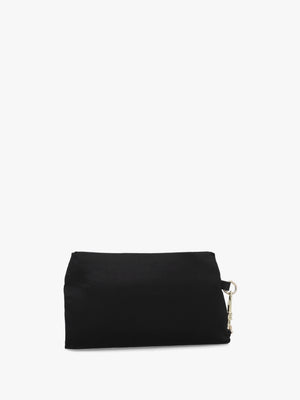 Sadie Black Wristlet Pouch Bag