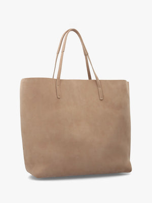 Studio Beige Leather Shopper Bag