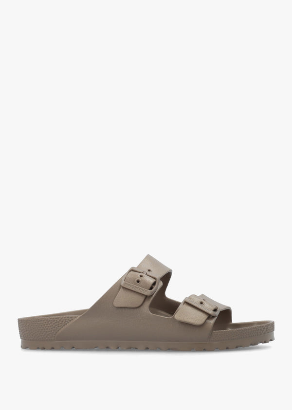 Arizona EVA Gray Taupe Two Bar Mules