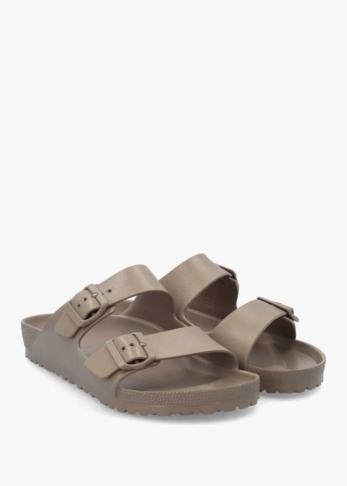 Arizona EVA Gray Taupe Two Bar Mules