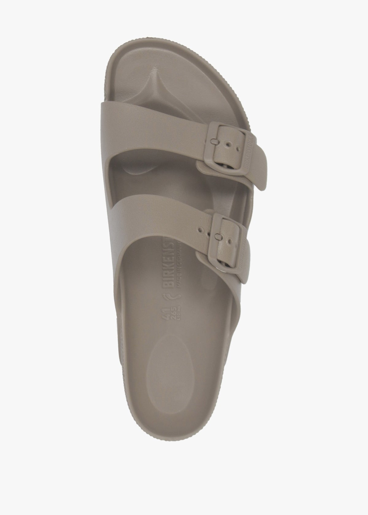 Arizona EVA Gray Taupe Two Bar Mules