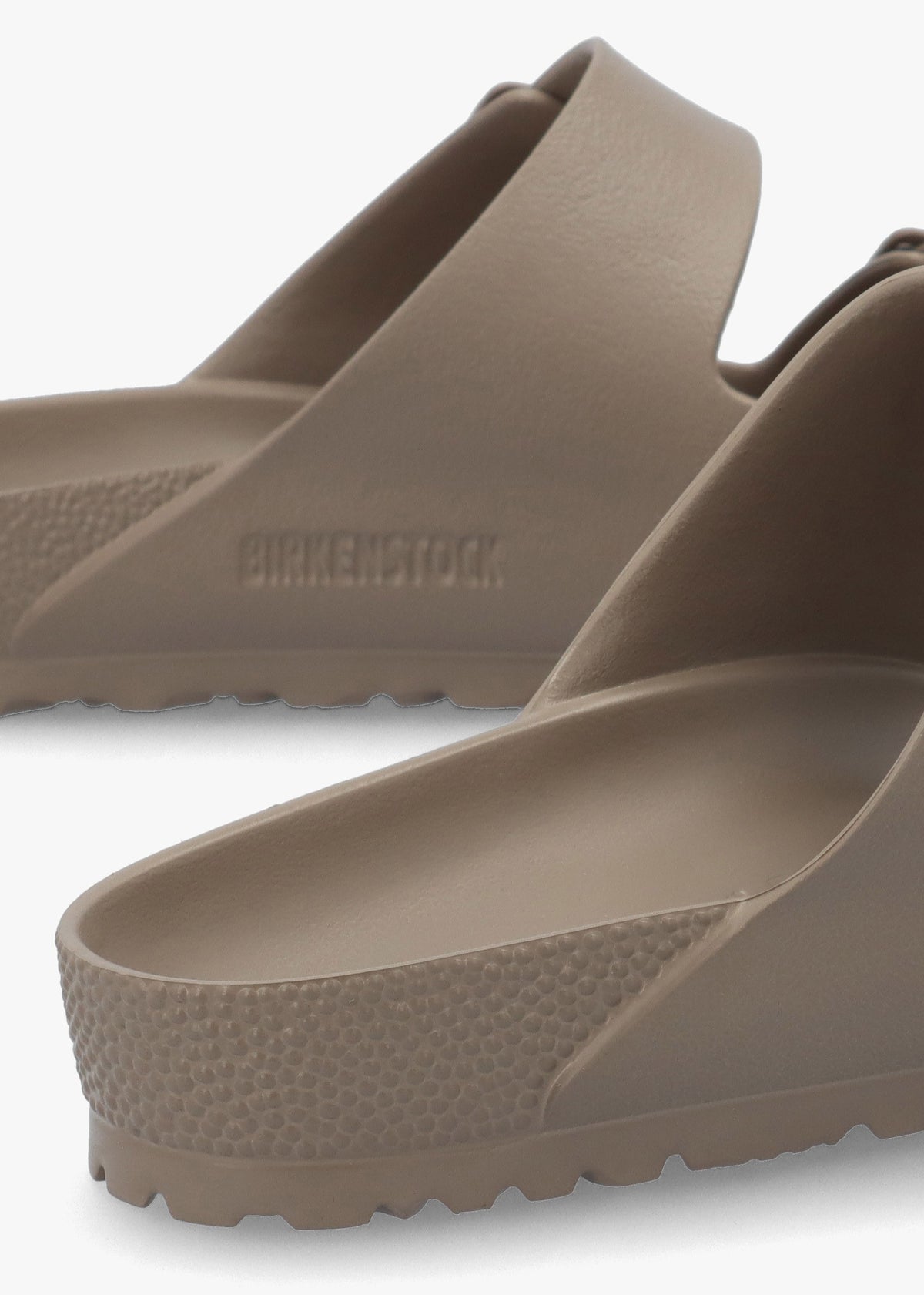 Arizona EVA Gray Taupe Two Bar Mules