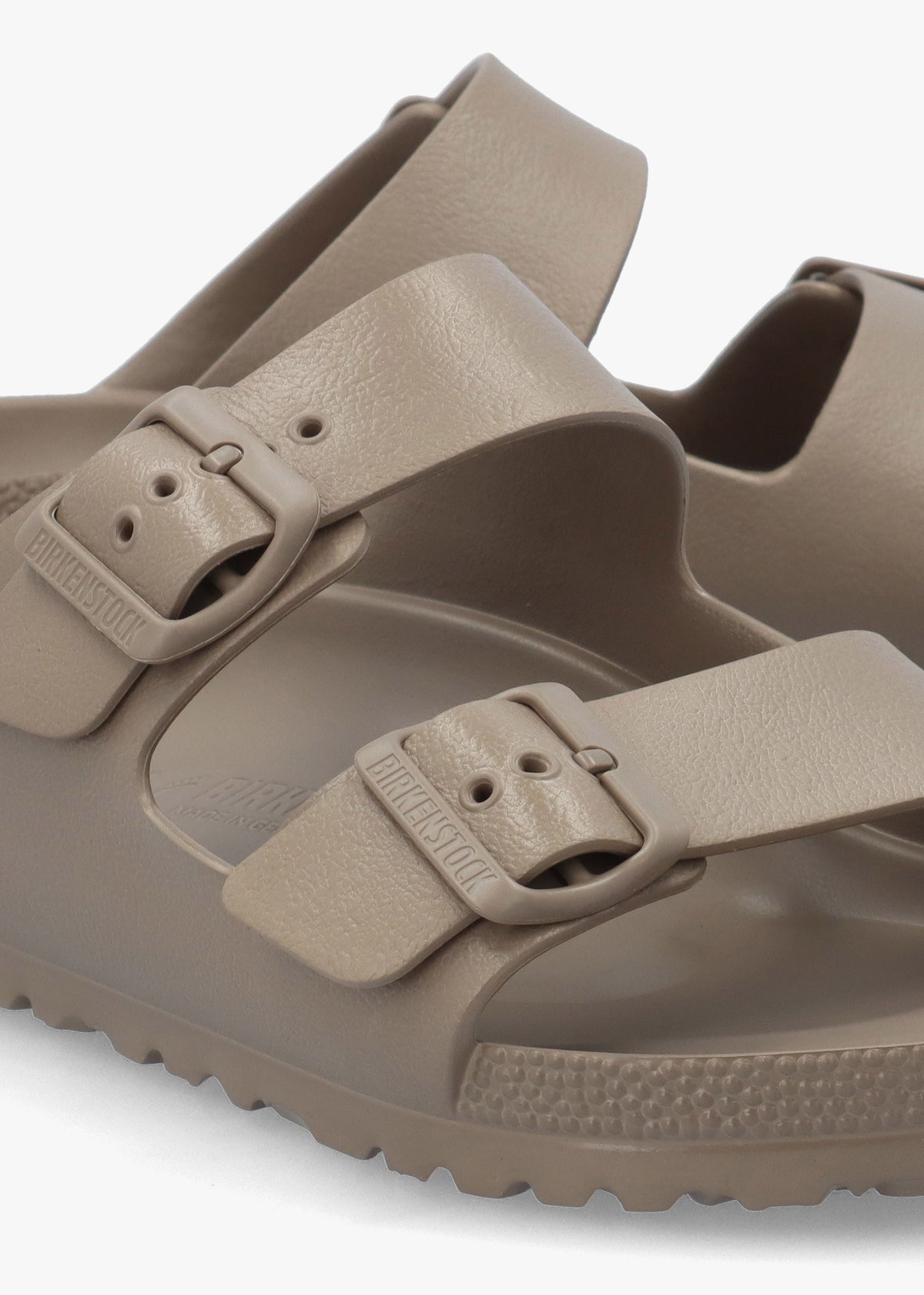 Arizona EVA Gray Taupe Two Bar Mules
