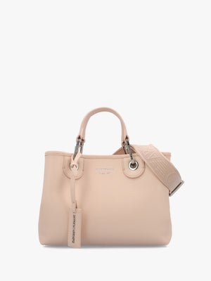 Myea Apricot Moka Shopper Bag With Pouch