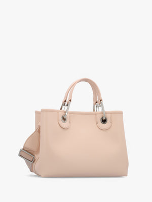 Myea Apricot Moka Shopper Bag With Pouch