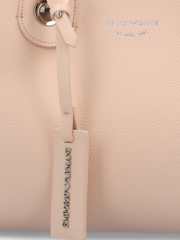 Myea Apricot Moka Shopper Bag With Pouch